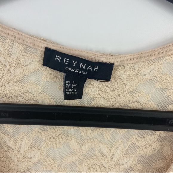 Reynah Lace Detail Dress Long Sleeve Mini - Picture 3 of 7